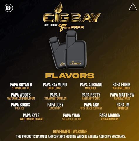 CIGBAY X TEAM PAPA 8,000 PUFFS – Daily Dope Official Store