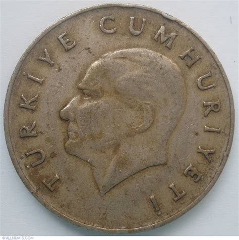50 Lira 1984 Republic 1981 1990 Turkey Coin 17626
