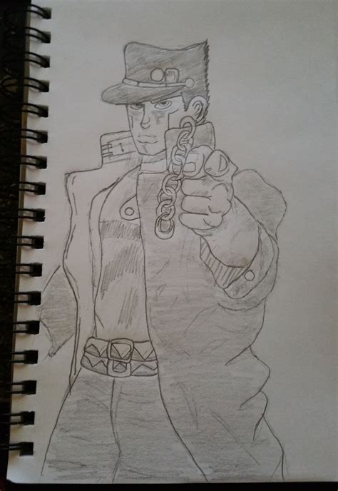Fanart First Time Ive Ever Drawn Anything Jojo Related Drawn