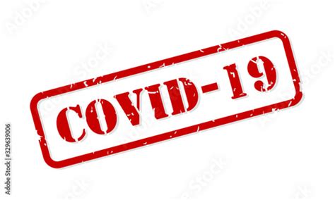 Covid 19 Coronavirus Rubber Stamp Vector Stock Vector Adobe Stock