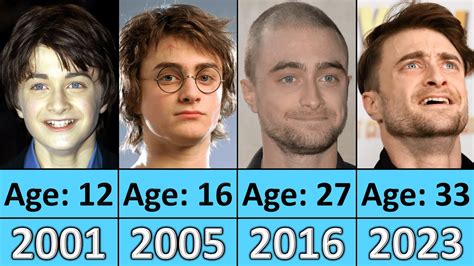 Daniel Radcliffe Transformation 2023 | From 1 To 33 Years Old - YouTube