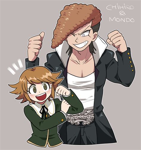 Fujisaki Chihiro And Owada Mondo Danganronpa And 1 More Drawn By