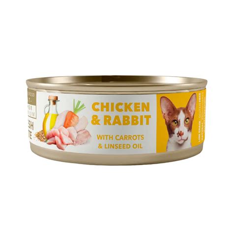 Amity Comida Húmeda Para Gato Adulto Pollo Y Conejo 80 Gr Oechsle