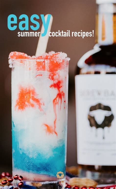 Summer Cocktails! | Summer cocktails, Easy summertime drinks, Easy