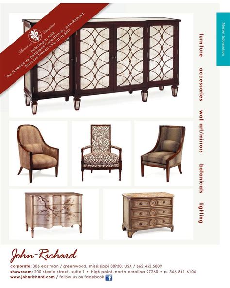 John Richard Home Decor Art Furniture Furniture Accessories