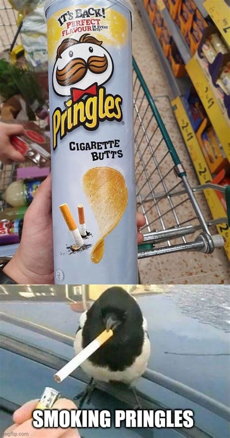 Smoking Pringles Imgflip