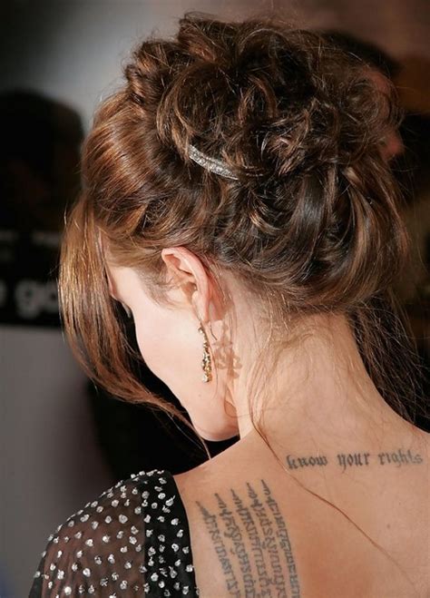 Angelina Jolie Long Hair Styles Retro Inspired Updo Popular Haircuts