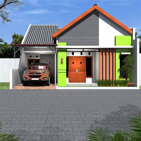 Desain rumah minimalis dewasa ini digandrungi berbagai kalangan. Top Warna Cat Rumah Sederhana Di Kampung | Homkonsep