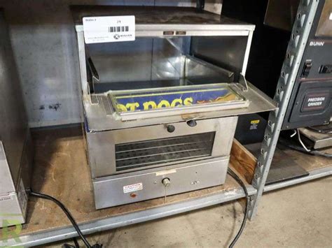 Apw Ds 1a Mr Frank Hot Dog Steamer Roller Auctions