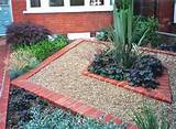 Front Yard Landscaping Red Brick House Images