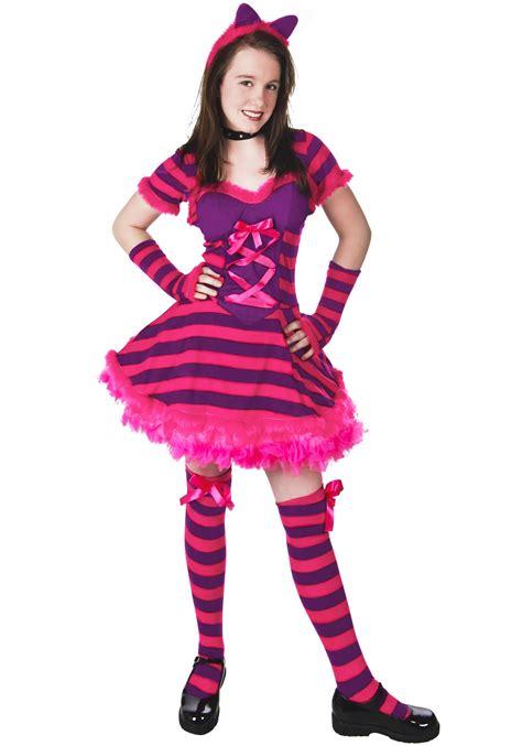 Wonderland Cat Teen Costume Teenage Alice In Wonderland