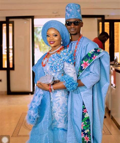 2022 2023 Latest Yoruba Traditional Wedding Attire For Bride And Groom