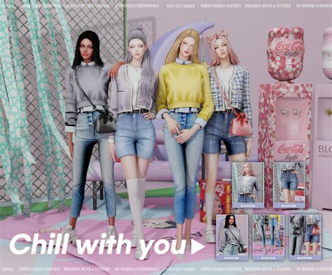 Chill With You Collection From Newen Sims 4 Downloads