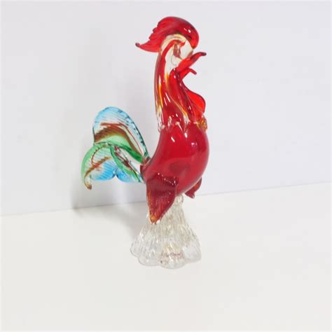 Vintage Murano Glass Rooster Lot 857676 Allbids