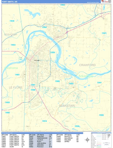 Maps Of Fort Smith Arkansas