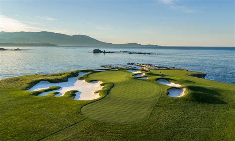Check The Yardage Book Pebble Beach Golf Links For