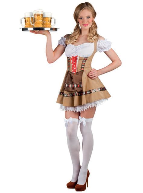 Woman S Bavarian Waitress Costume The Coolest Funidelia