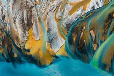 Aerial Photographer Sees Landscapes As Stunning Abstract Paintings