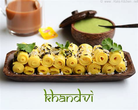 khandvi recipe how to make khandvi raks kitchen