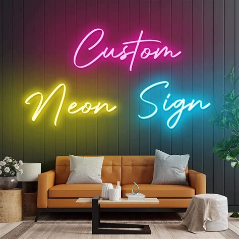 Cczuiml Insegna Luminosa Led Personalizzata Scritte Neon