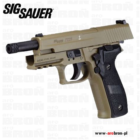 Pistolet Wiatrówka Sigsauer P226 45 Mm Usa Full Metal Fde Air 226f
