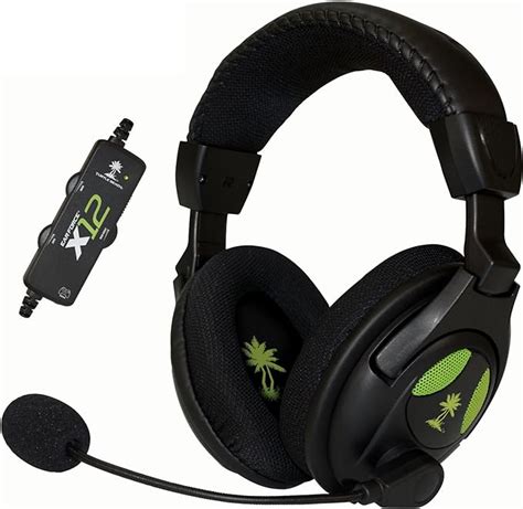 Turtle Beach Ear Force X12 Amplified Stereo Gaming Headset Xbox 360