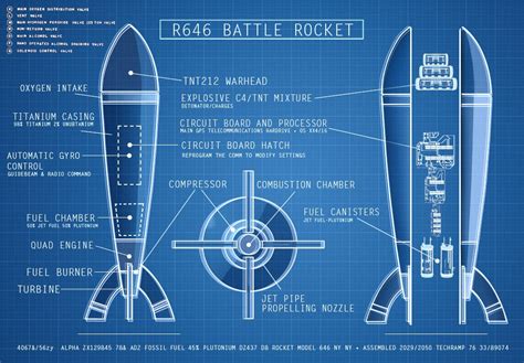 Rocket Blueprints Rocket Blueprint Phers Board Pinterest Room