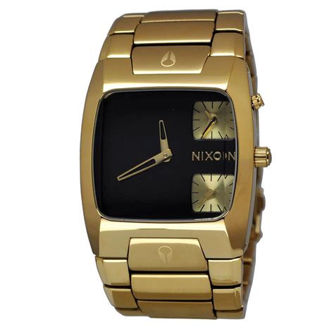 They've been lying to us: Nixon Banks A060 All Gold/Black (With images) | Vintage ...