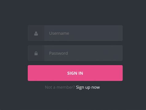 65 Login Page In Html With Css Code Sample Simple To Difficult — Codehim
