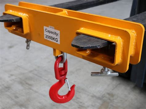 Lifting Hook Forklift Attachment 2500kg Capacity Allied Forklifts