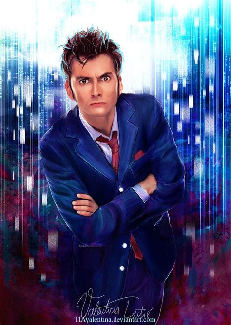 Allons Y Fan Made Artwork For David Tennants Tenth Doctor By