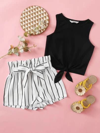 Girls Two Piece Outfits Trendy Girls Fashion Shein Usa Tween