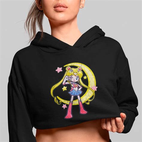 Sailor Moon Inspired Aesthetic Hoodie Sweatshirt Sailor Etsy