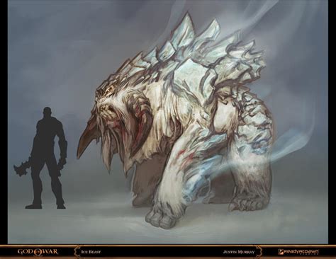 God Of War Ice Beast By Raggedy Annedroid On Deviantart