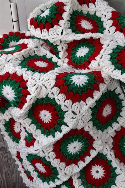 12 Best Christmas Afghans Free Crochet Patterns 2021 My Blog