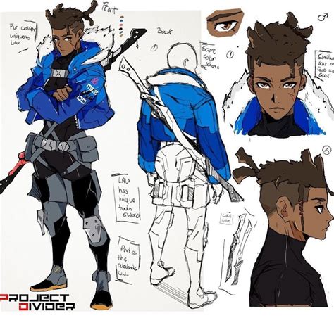 Art By Projectdivider Character Design Male Anime Character Design