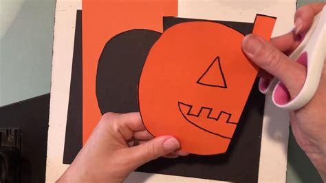 Symmetrical Pumpkin Art Youtube