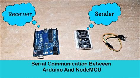 Serial Communication Between Arduino And Nodemcu Code Arduino Project