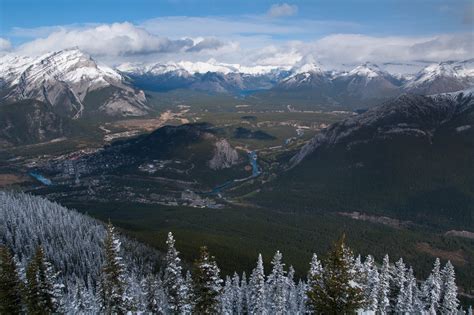 Bow River Valley Banff Canada