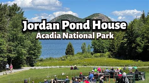Jordan Pond House Acadia National Park Youtube