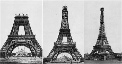 Building The Icon Of Paris These Photos Show The Construction Of The