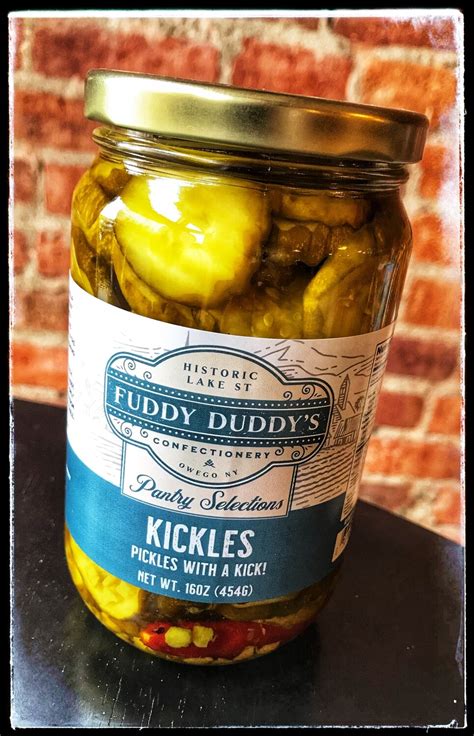 Fuddy Duddys Kickles Pickles With A Kick
