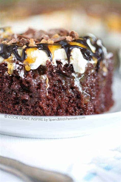 Recipe Of Poke Cake Chocolate Dessert Recipes