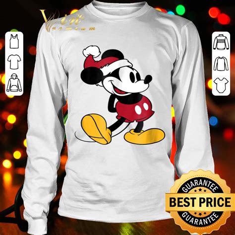 Disney Classic Mickey Mouse Christmas Shirt Hoodie Sweater