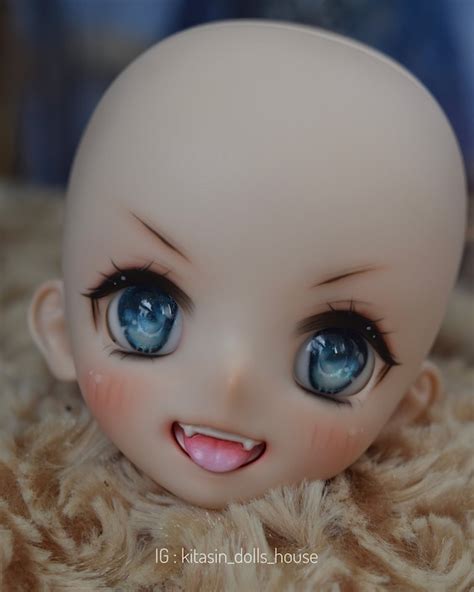 Bjd Anime Face Up Commission Services By Kitasin Dolls House Etsy