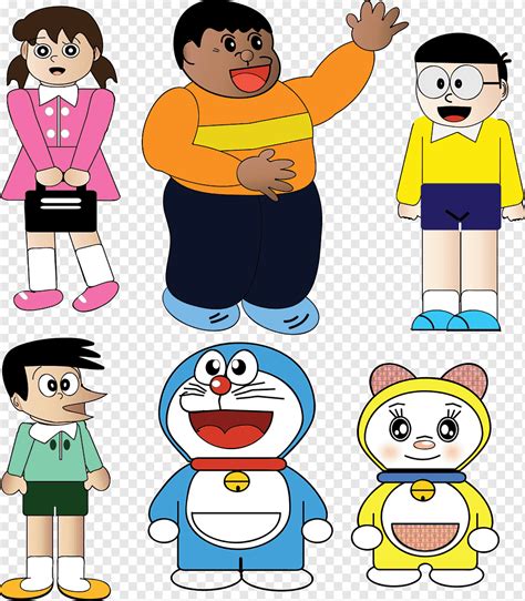 Doraemon Character Cartoon Doraemon Criança Menino Ilustrador Png