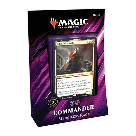 Magic The Gathering Commander 2019 Merciless Rage Deck 100 Card