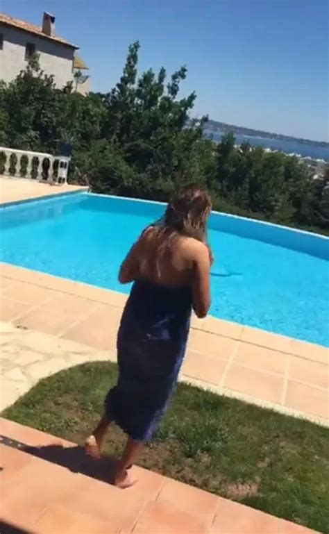 Charlotte Crosby Strips Naked And Goes Skinny Dipping As She Bounces