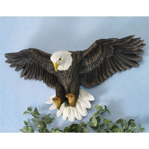 bald eagle wall sculpture bits and pieces