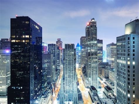 夜のイメージを ニューヨークの壁紙 トップビューベクトル 高層ビルの背景 軽い素材都市の壁紙pc 高層ビル 都市 ビル